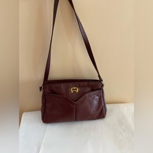 VintageEtienne  Aigner leather shoulder bag